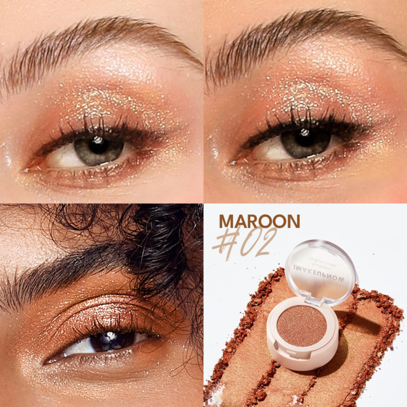 IMAKEUPNOW Cream Blush for Cheeks and Eye Make up Sets 2PCS (002 & 003) - Image 3