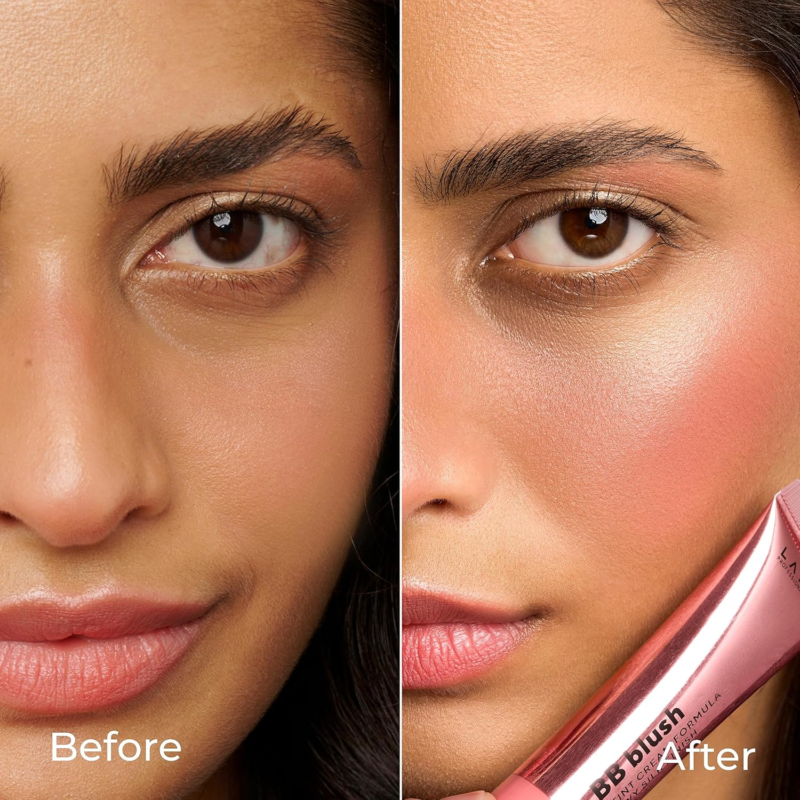 LAMEL Lightweight Long-Lasting Pink Liquid Blush - 402 - Image 2