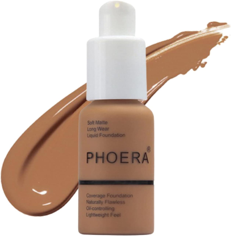 PHOERA Matte Foundation Brighten Long Lasting U (109 MOCHA)