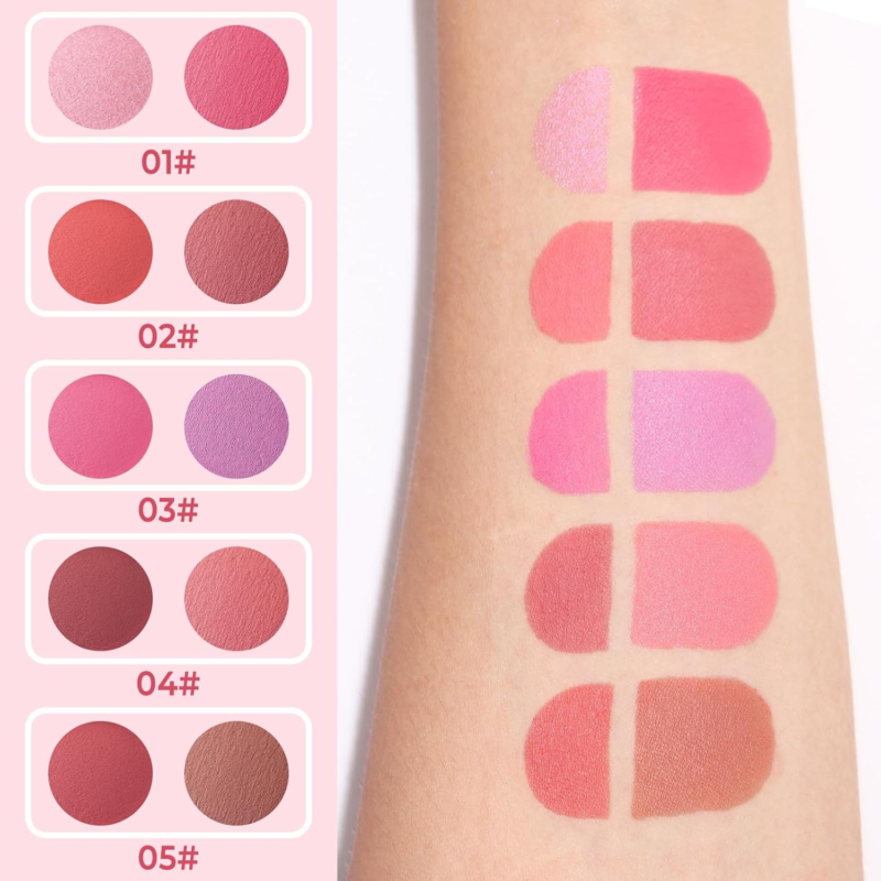 UCANBE Cream Dual Lightweight Highly Pigmented Blush（05#Crepe） - Image 3