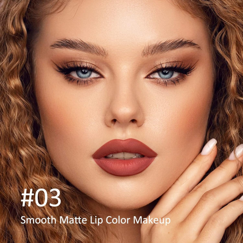 BOOBEEN Liquid Matte Lipstick and Lip Line Pencil Set - Image 3