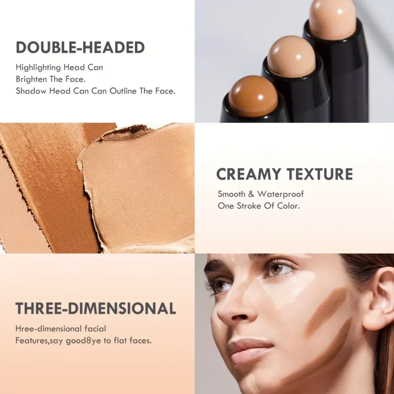 PECOLOVERS 1PC Face Foundation Concealer (Color Variant) - Image 2