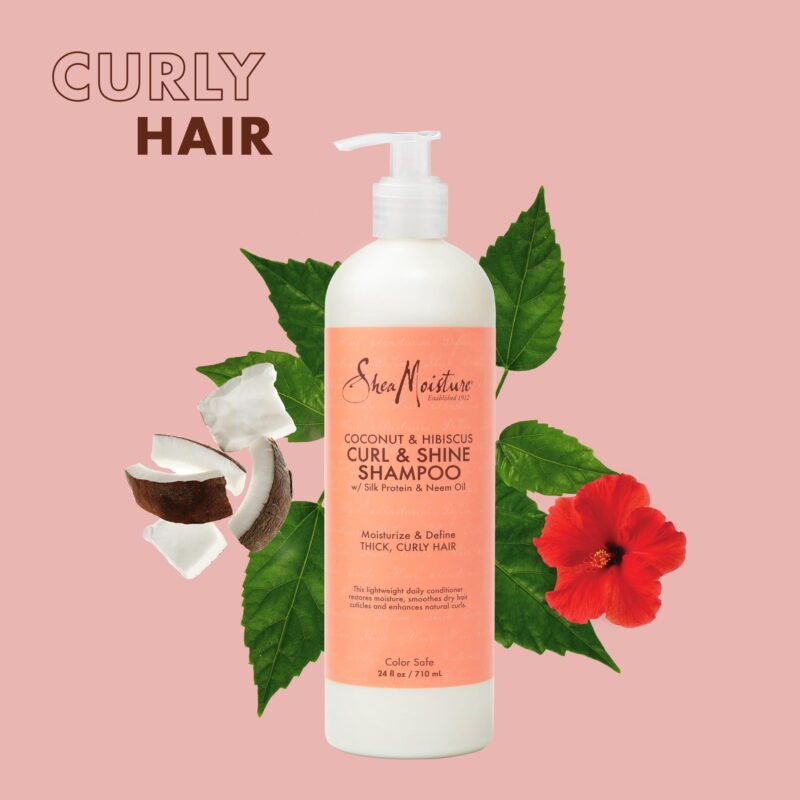 Silcone-Free Shampoo Coconut and Hibiscus 24 Oz - Image 4