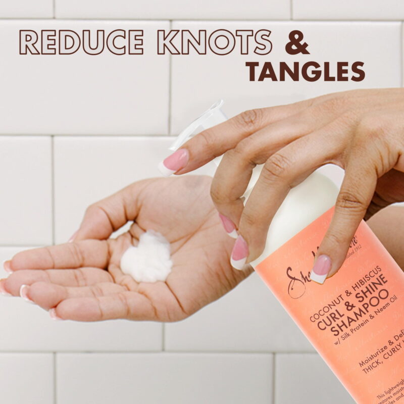 Silcone-Free Shampoo Coconut and Hibiscus 24 Oz - Image 3