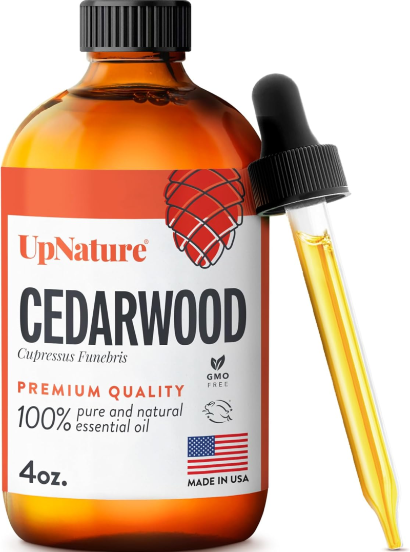 UPNATURE Pure Cedarwood Essential Oil