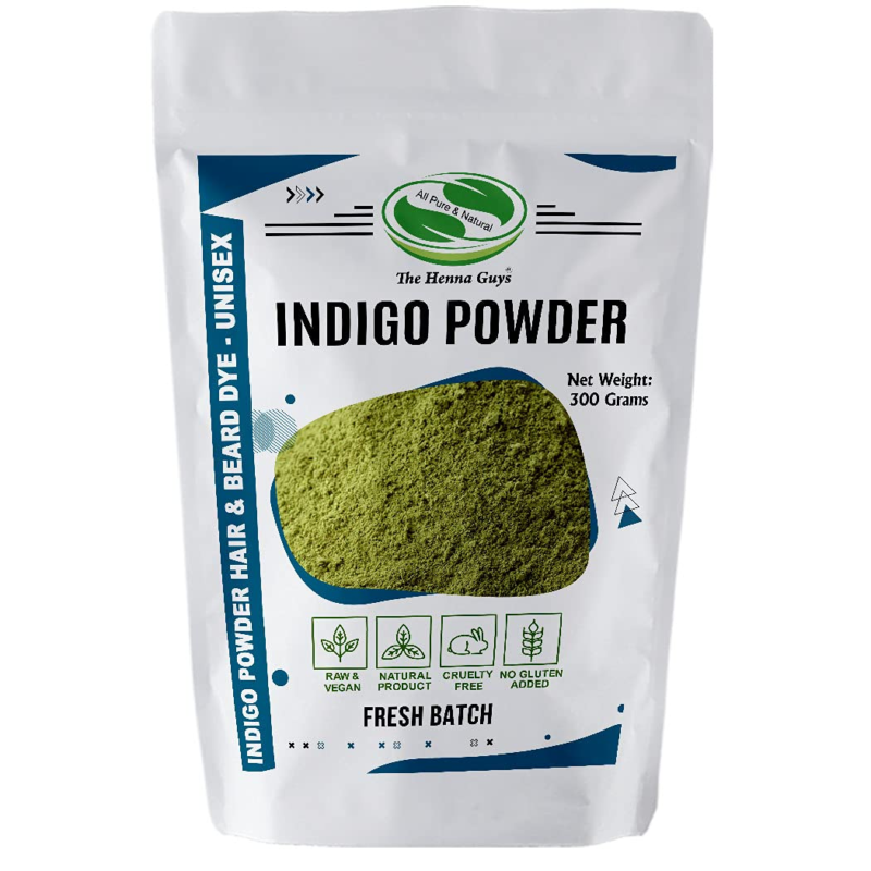 THE HENNA GUYS Natural Indigo Powder for Hair Dye