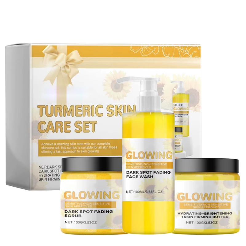 SNAIL 3Pcs Anti-Aging Facial Moisturizing Skincare Set