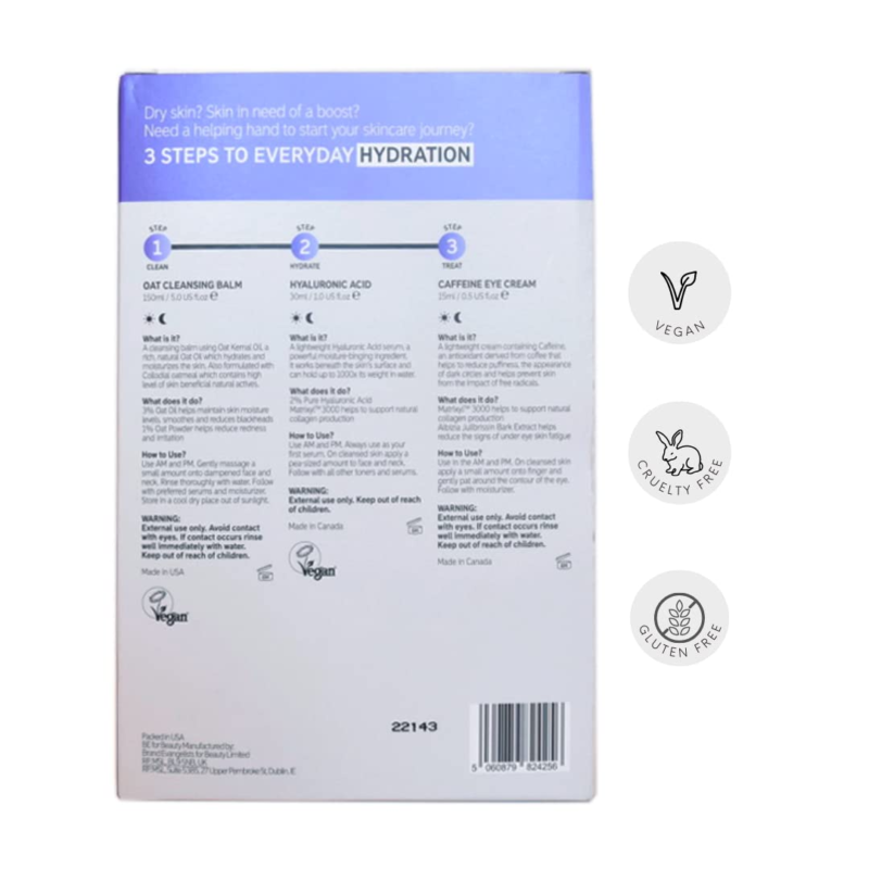 INKEY Back to Basics Hydration Skincare Set - Image 2