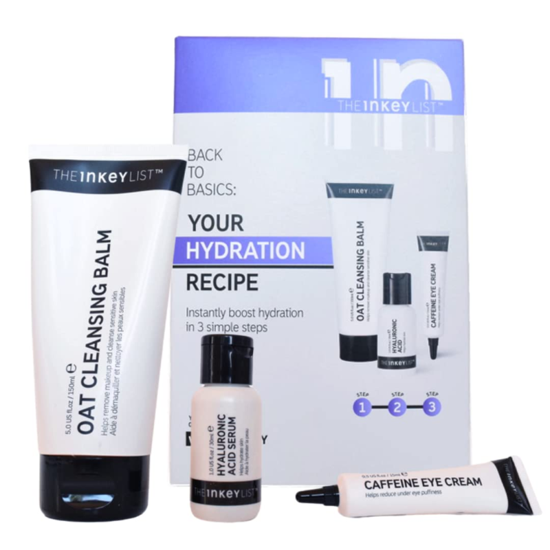 INKEY Back to Basics Hydration Skincare Set