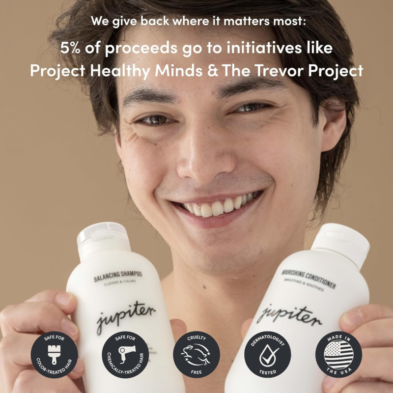 JUPITER Formulated Anti-Dandruff Shampoo & Conditioner, for Flaky, Itchy, Oily, Dry Scalp - Image 6