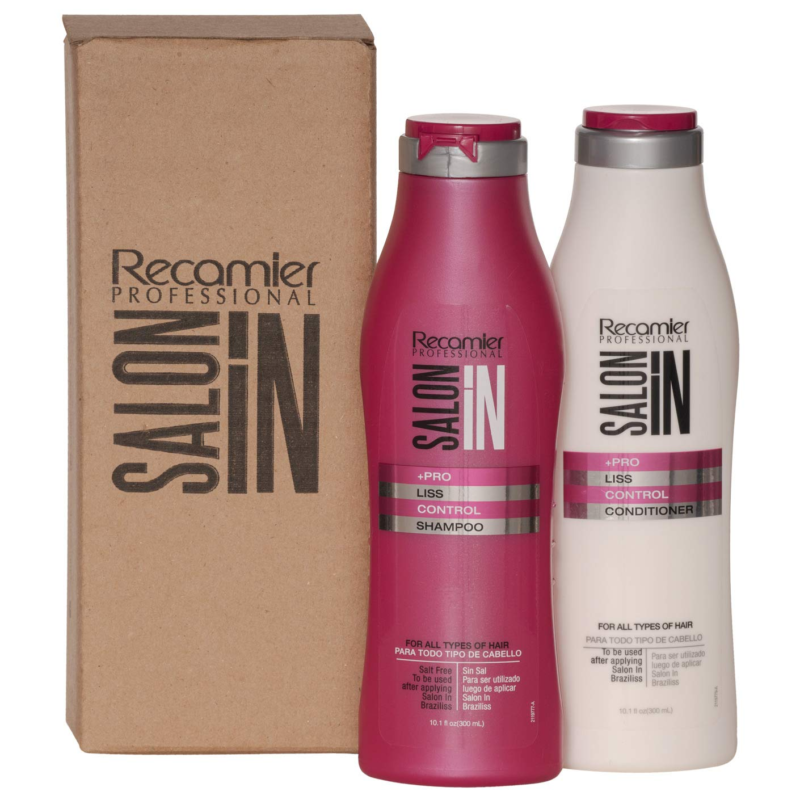 RECAMIER anti Frizz Shampoo Conditioner Set Hair Treatment