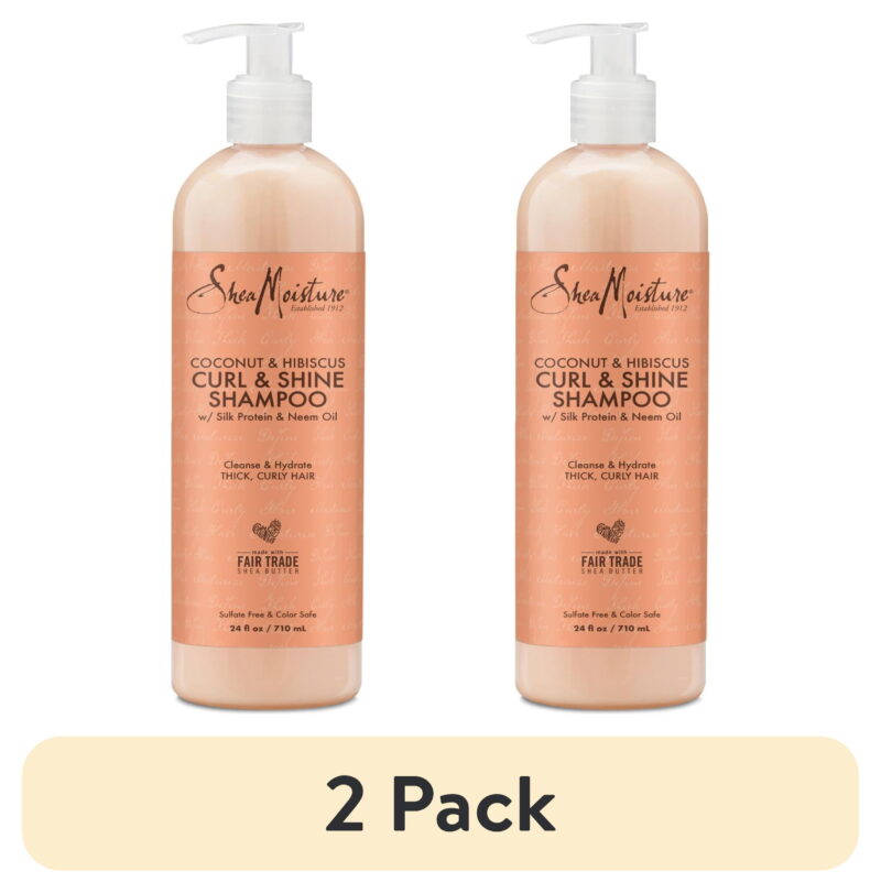 Silcone-Free Shampoo Coconut and Hibiscus 24 Oz - Image 9