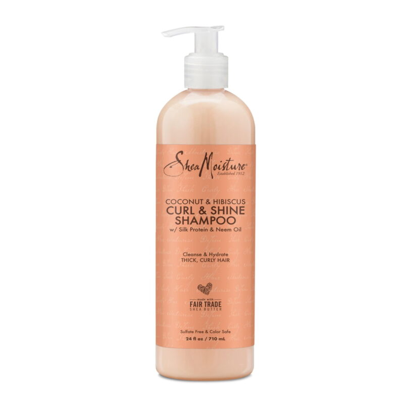 Silcone-Free Shampoo Coconut and Hibiscus 24 Oz