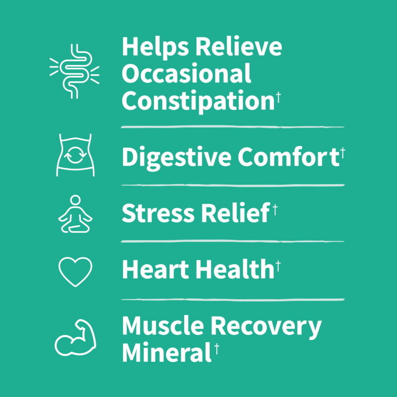 Fiber plus Digestive, Gut Constipation Relief with Magnesium and Probiotics - Image 2