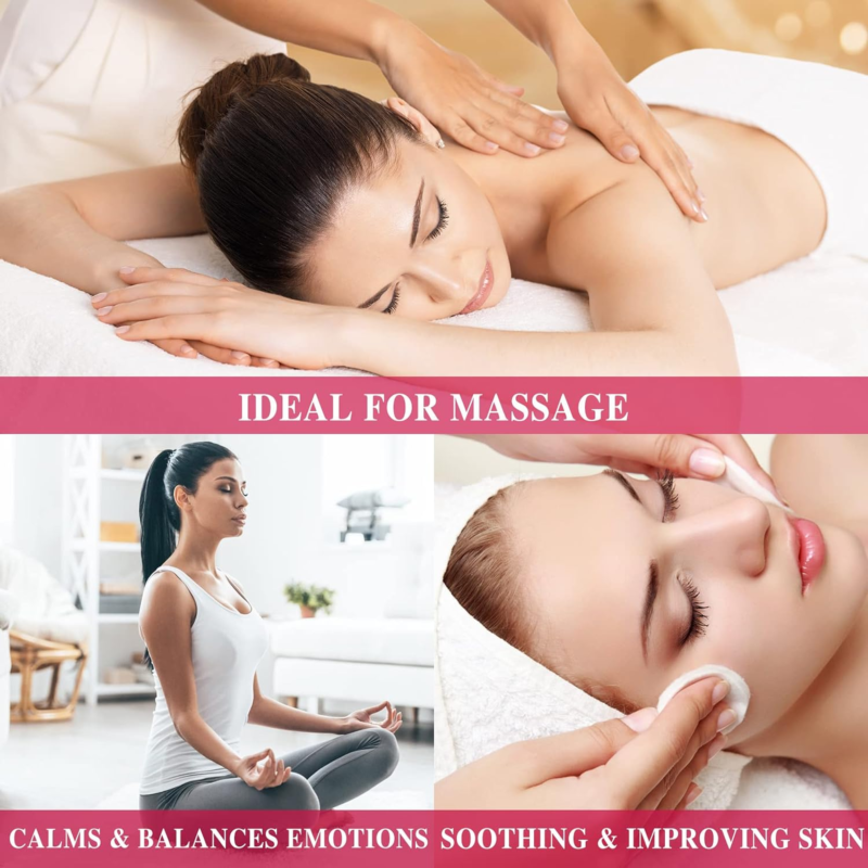 MAYJAM Geranium Essential Therapeutic, Massage Oil - Image 2