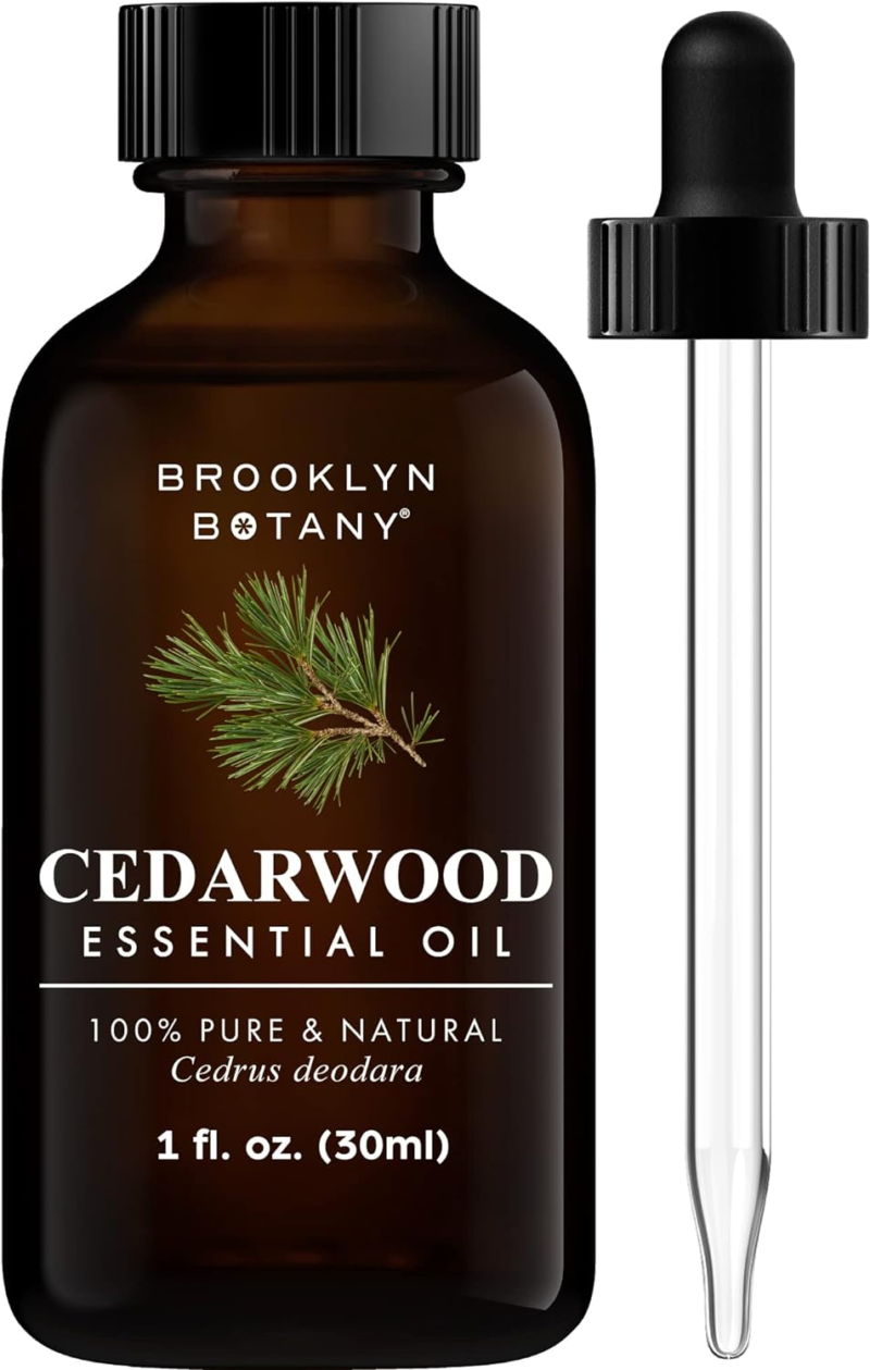 BROOKLYN BOTANY Cedarwood Essential Oil Pure and Natural