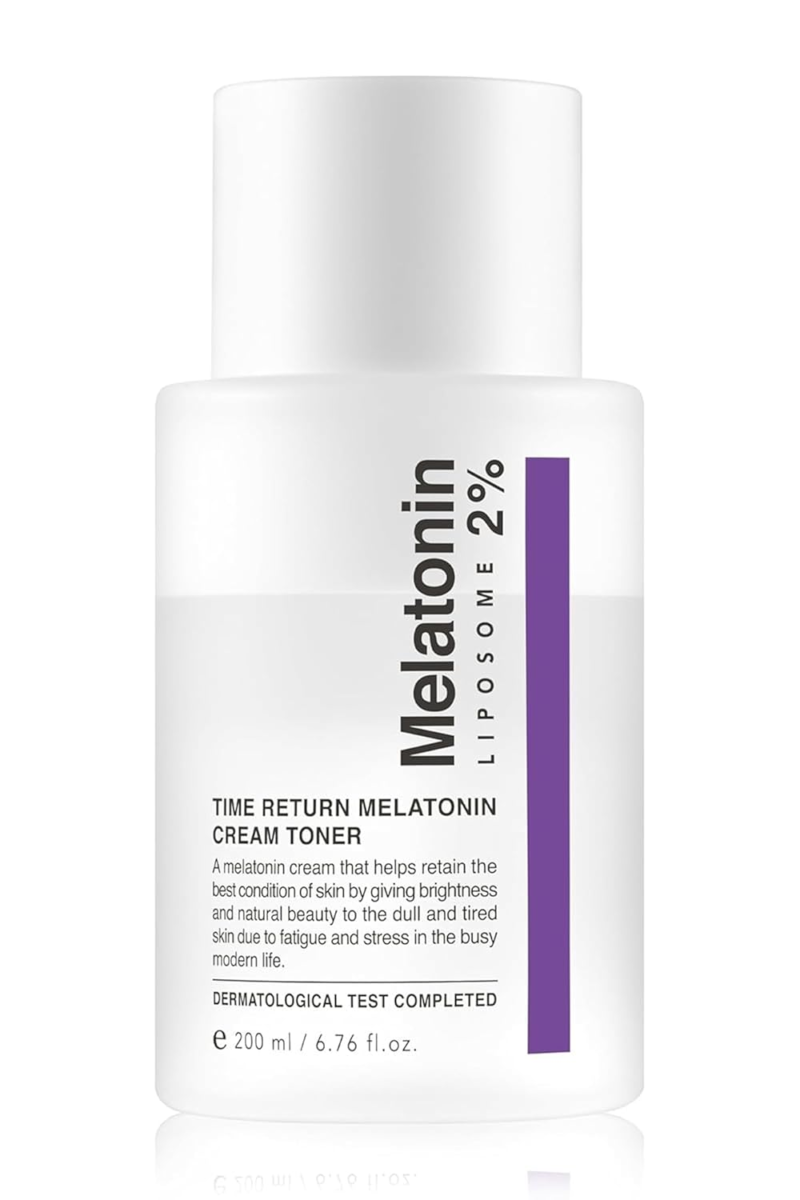 Highly Moisturizing Facial Melatonin Cream Toner
