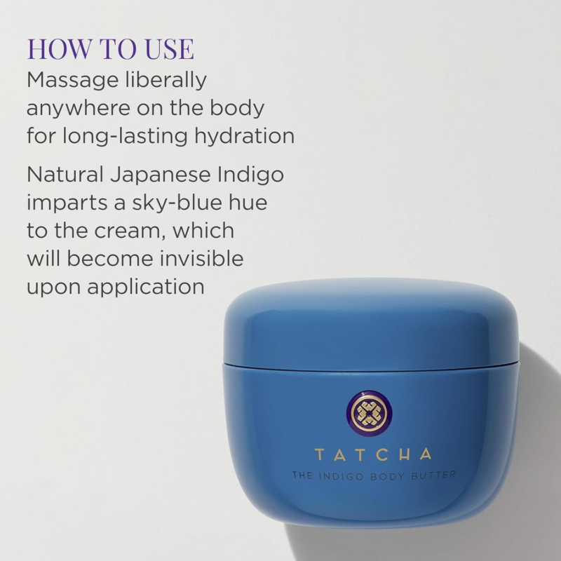 Indigo Body Butter | Soothing Silk Body Cream for Skin Dryness & Eczema - Image 2