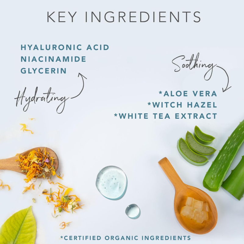 BEAUTY BY EARTH Hyaluronic Acid & Niacinamide Toner With Natural & Organic Ingredients - Image 4