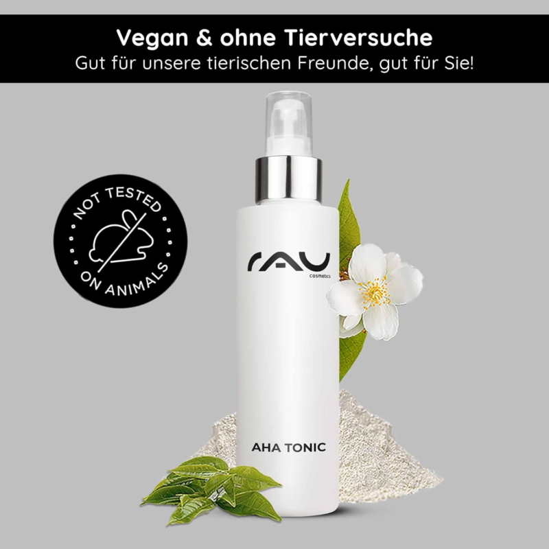 Refreshing Exfoliating Facial Glow Tonic Toner with White Tea and 3 Fruit Acids (AHA) - Image 6