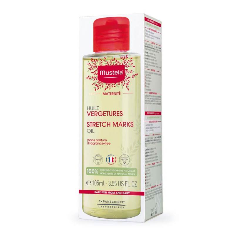 Stretch Marks Oil - with Natural Avocado, Maracuja & Sunflower Oil - Image 2